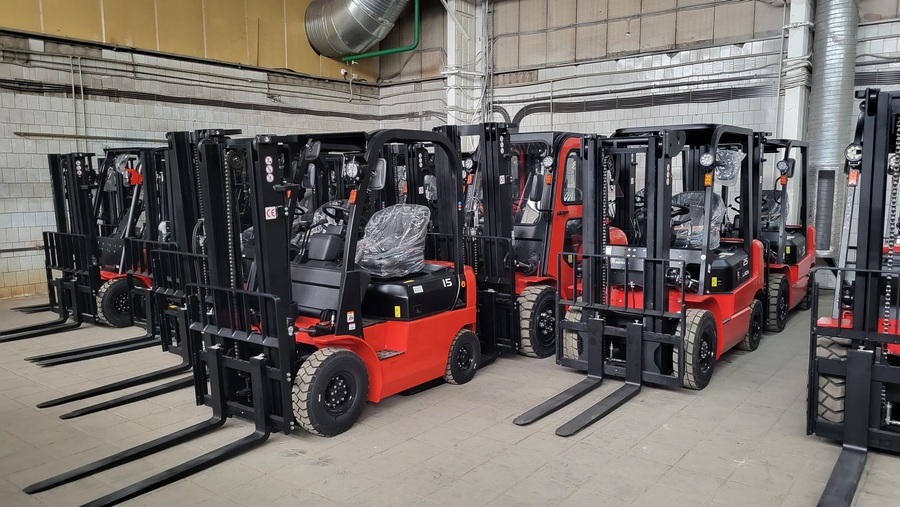 Тест-драйв складской техники на нашем складе в Жуковском