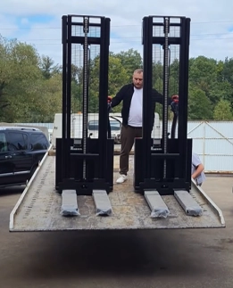 Тест-драйв складской техники на нашем складе в Жуковском